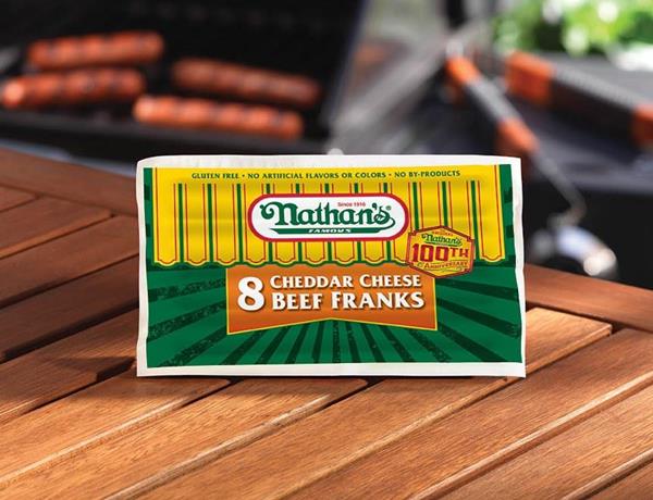 Cheddar Cheese 100th Anniversary Franks