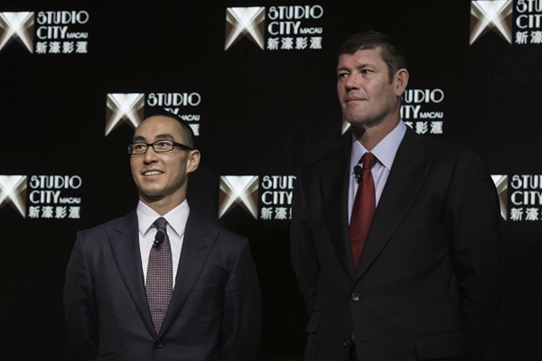 Mr. Lawrence Ho and Mr. James Packer