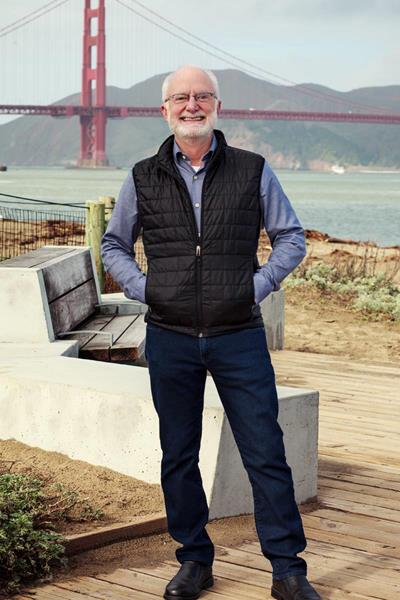 Greg Moore, President & CEO of the Parks Conservancy at Crissy Field, San Francisco 