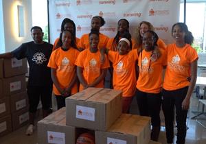 Sunwing Foundation partners with Sisters Keeper Elite Basketball Team