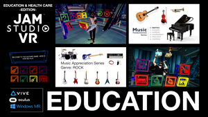 Jam Studio VR Education Collage