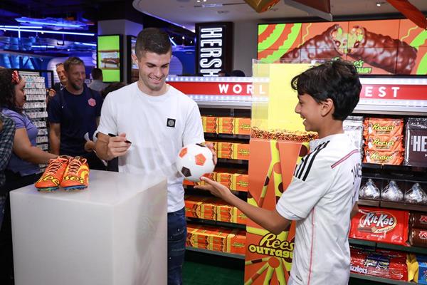 The Hershey Company Teams Up With Hershey Native & Soccer Phenom Christian Pulisic