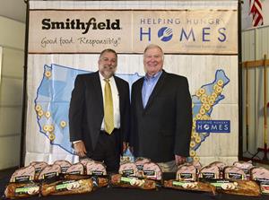 Smithfield Helping Hungry Homes Tour Donates 100K Servings of Protein to Northwest Arkansas Food Bank