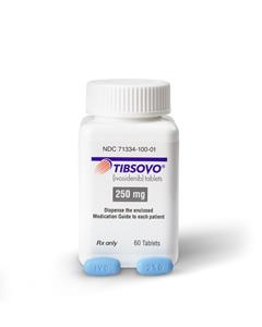 TIBSOVO 250 mg bottle