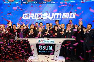 Gridsum Holdings, Inc. Rings The Nasdaq Stock Market Closing Bell