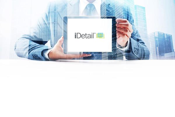 Image depicting iDetail enterprise content delivery platform for iPad.