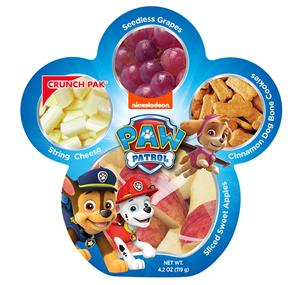 PAW Patrol-themed snack pack by Crunch Pak