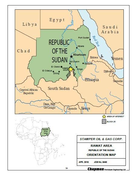 Chapman Updates NI 51-101 Report with 22% Increase in Evaluated Reserves to 182 Million Barrels for Sudan Project