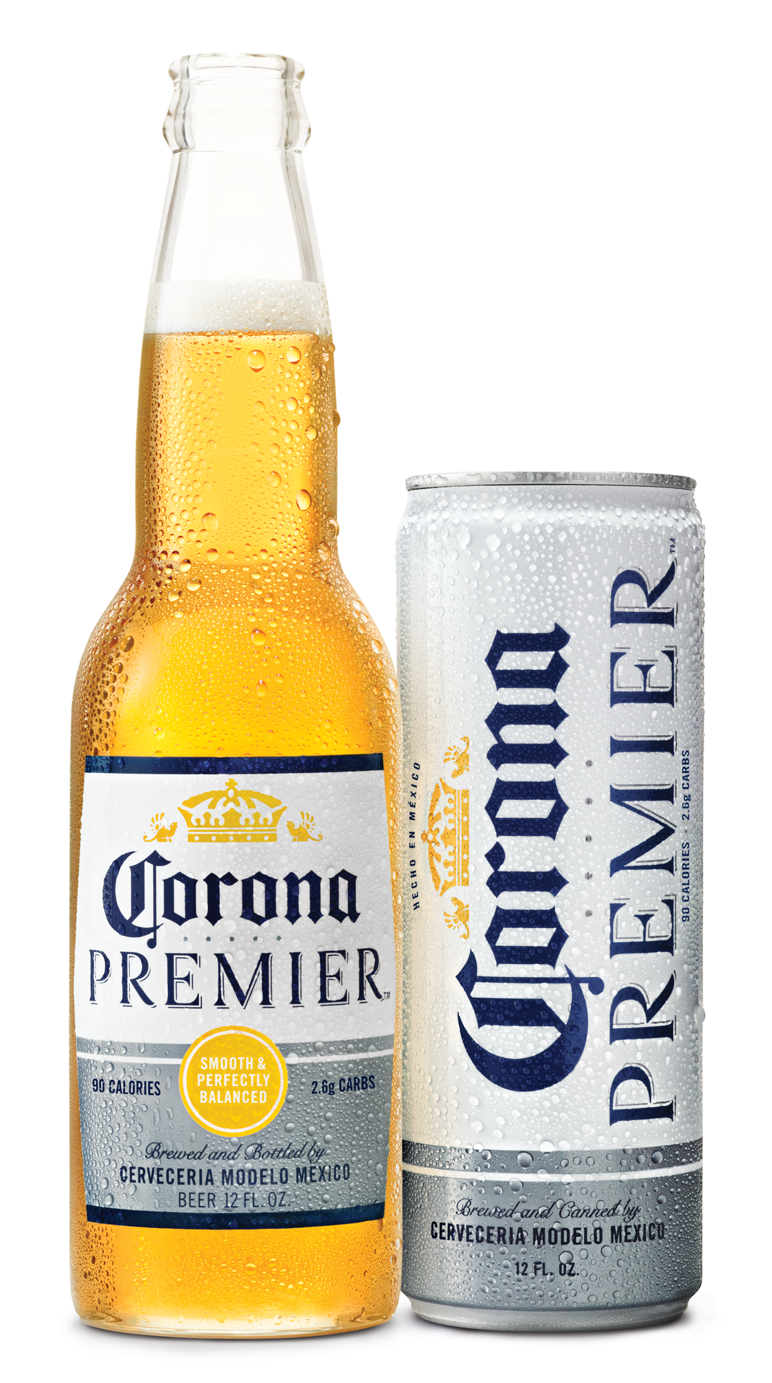 High-Res PNG-Corona Premier 12oz Bottle-Can 