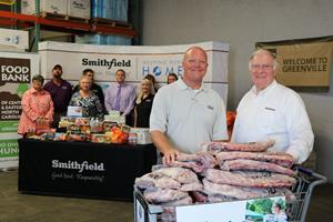 Smithfield Foods' Helping Hungry Homes – Greenville, NC