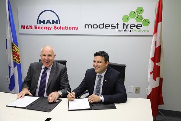MAN selects Nova Scotia’s Modest Tree to provide virtual reality training for Canada’s Arctic and Offshore Patrol Ship engines