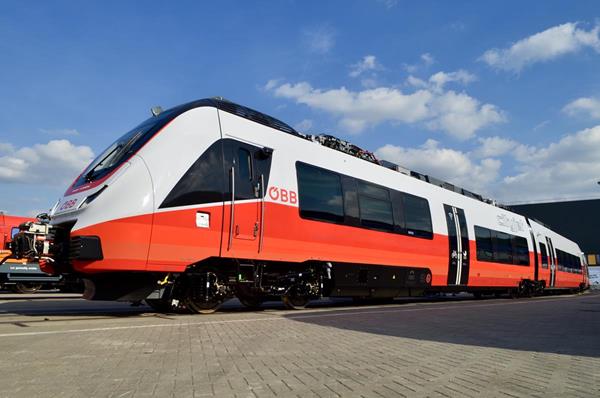 Le train BOMBARDIER TALENT 3 pour les chemins de fer fédéraux autrichiens 2