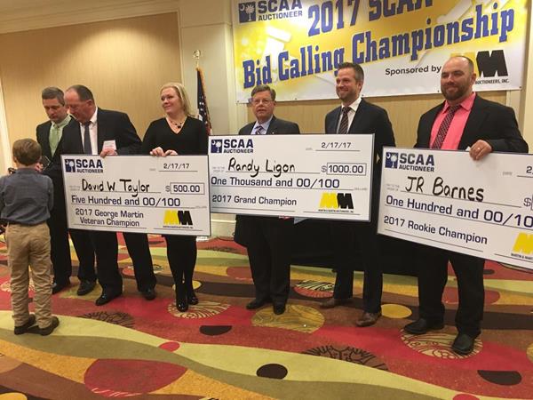 South Carolina Auctioneers Association Has a New Grand Champion