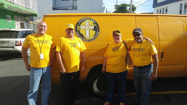 Scientology Volunteer Ministers in Puerto Rico_Trish Williams & Mark Ruff center