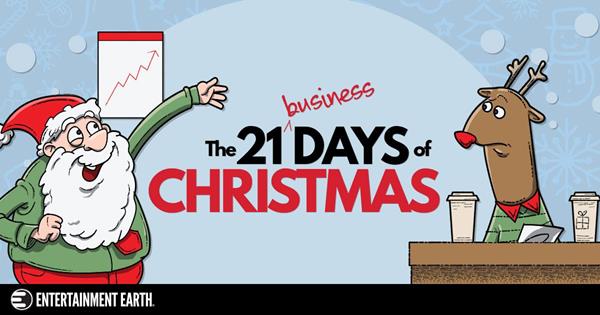 Entertainment Earth Celebrates The 21 Business Days of Christmas