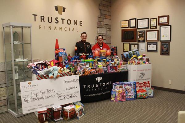 Toys for Tots Check Presentation