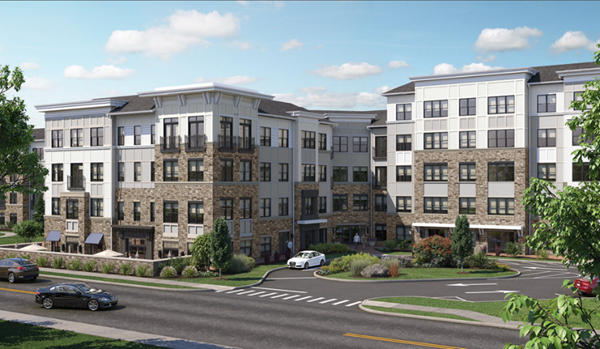 Carraway, a 421-unit luxury apartment community in Harrison, New York.