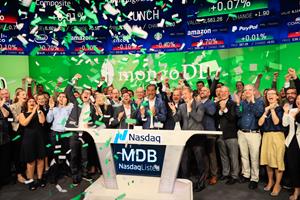 Nasdaq Welcomes MongoDB, Inc. to the Nasdaq Stock Market