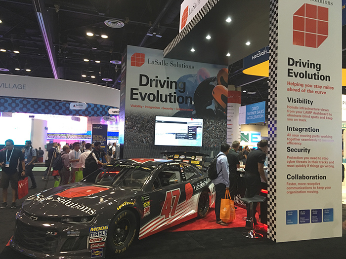 LaSalle Solutions Booth and Car_Cisco Live 2018