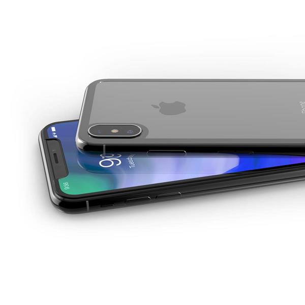 InvisibleShield Glass+ Luxe 360_iPhoneX_Gray