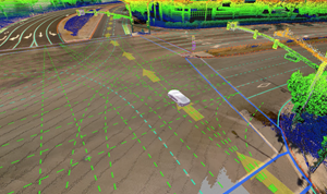High-definition map for autonomous vehicles, San Jose, Calif.
