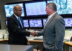 Steve Jones, Allied Universal CEO Meets with Security Professional, Ray Rhodes