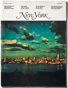 New York - New York Magazine Cover