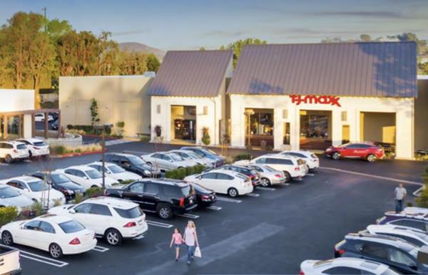 T.J. Maxx anchors North Ranch Gateway, an 86,520 square foot shopping center in the Los Angeles suburb of Westlake Village, CA. Sterling Organization has announced the acquisition of the shopping center for $35 million.