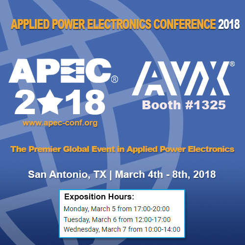 AVX is Presenting & Exhibiting at APEC 2018