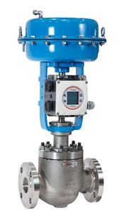 Metso Neles globe valve with Neles NDX intelligent valve controller.jpg