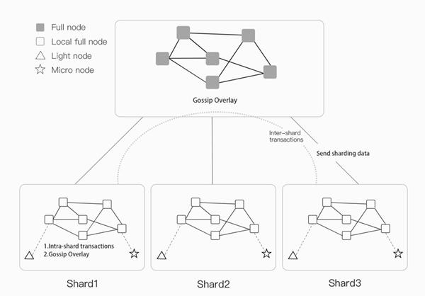 Figure 1-HashNet Overview Based on Two-layer Gossip Topology