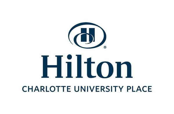Hilton Charlotte University Place logo