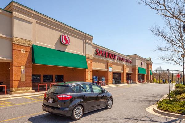 The 53,754-square-foot Safeway grocery store located in King Farm Village Center