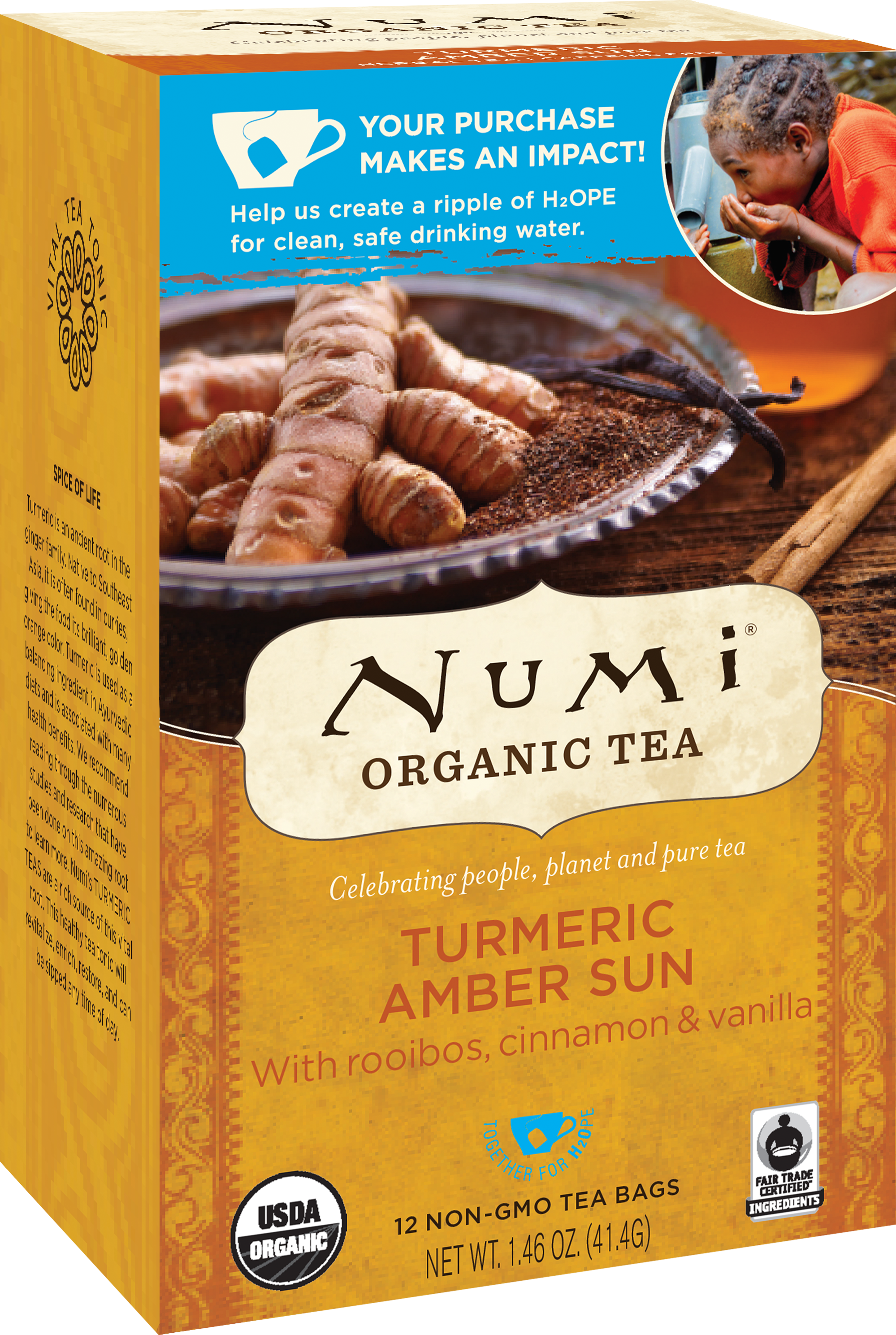 Numi's New Impact Packaging