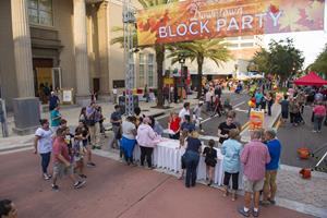 Church of Scientology Block Party in Downtown Clearwater