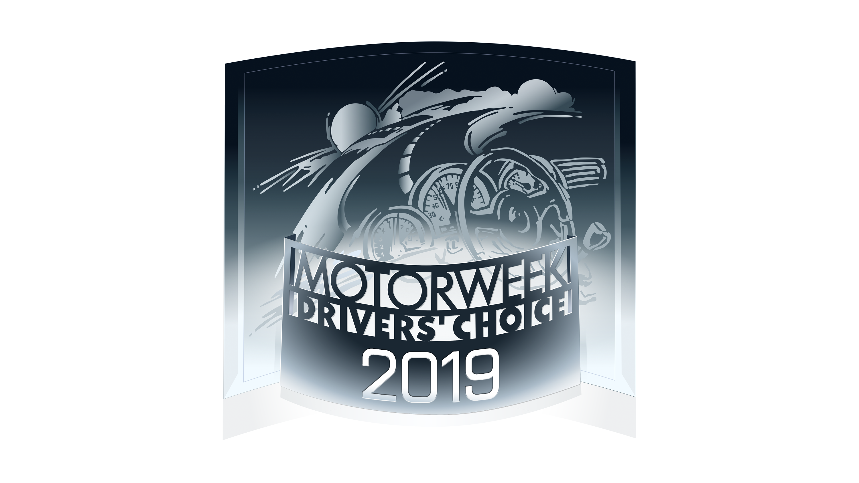 2019 MotorWeek Drivers' Choice Award Trophy