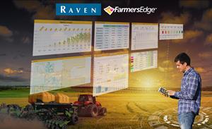 Raven and Farmer's Edge to develop new precision agriculture technologies