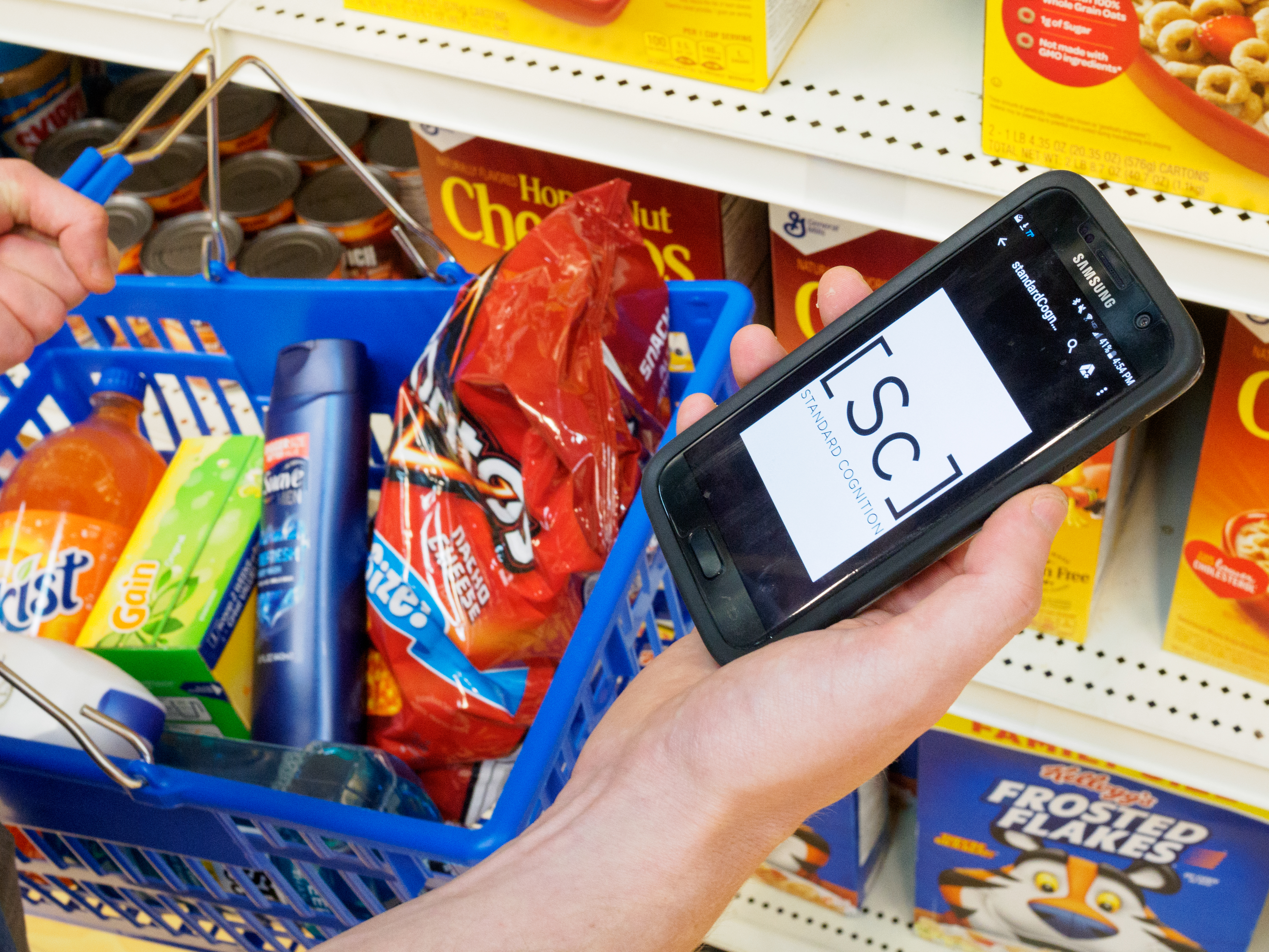 Standard Cognition eliminates retail checkout_basket