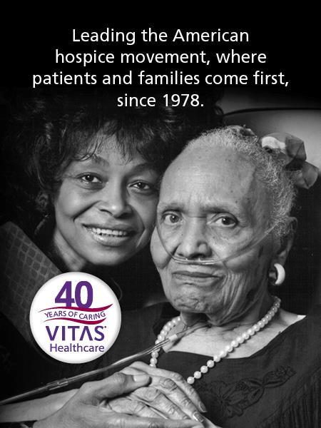 VITAS Healthcare celebrates 40 years of caring in 2018.