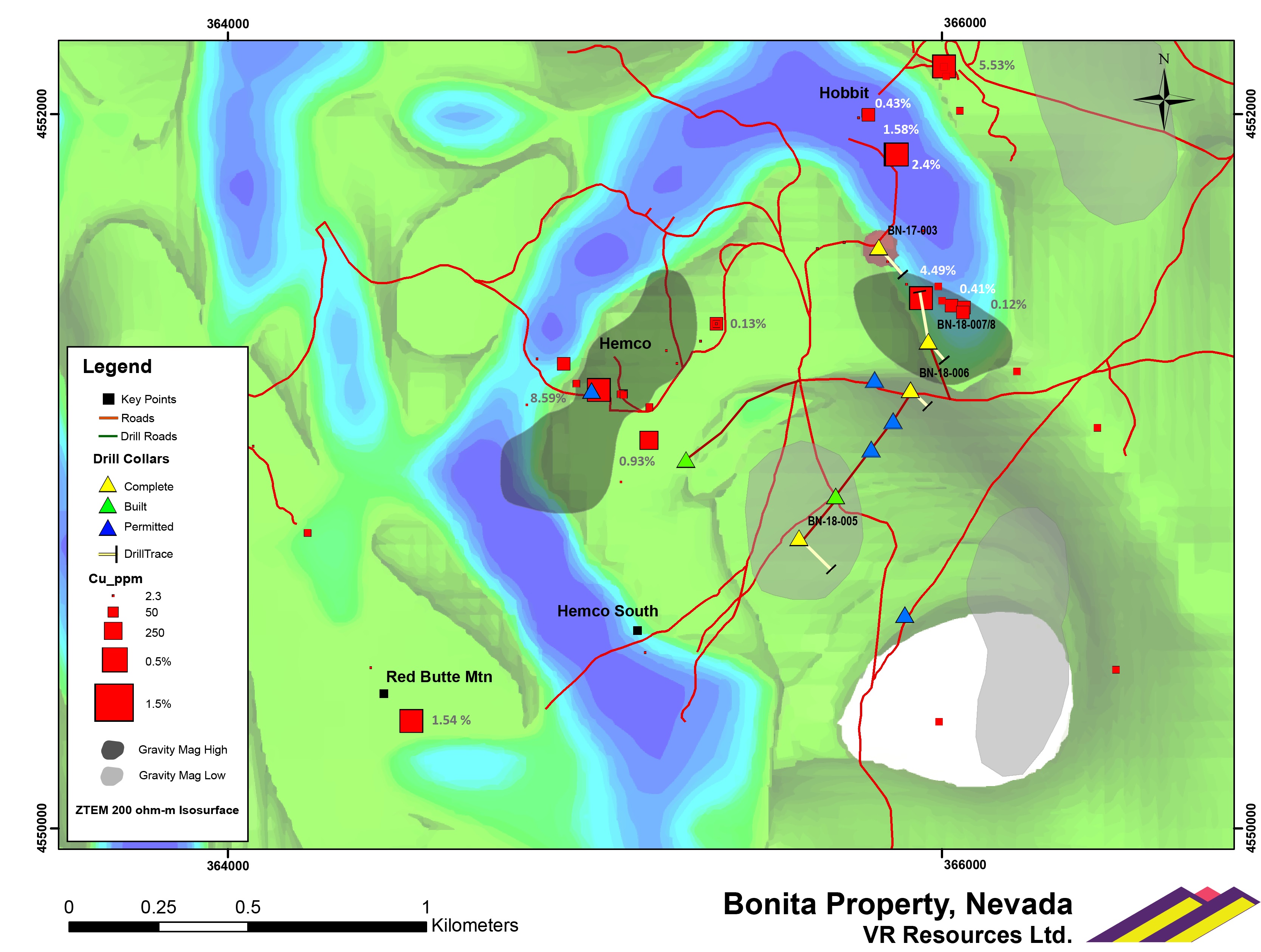 Figure 2. Bonita Property, Nevada