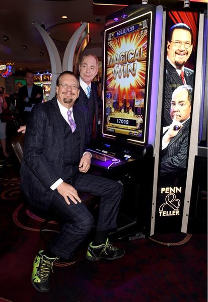 Penn & Teller launch new slot game at Rio All-Suite Hotel & Casino