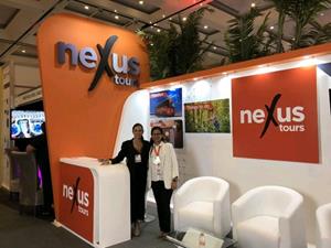 NexusTours team at Travel Mart
