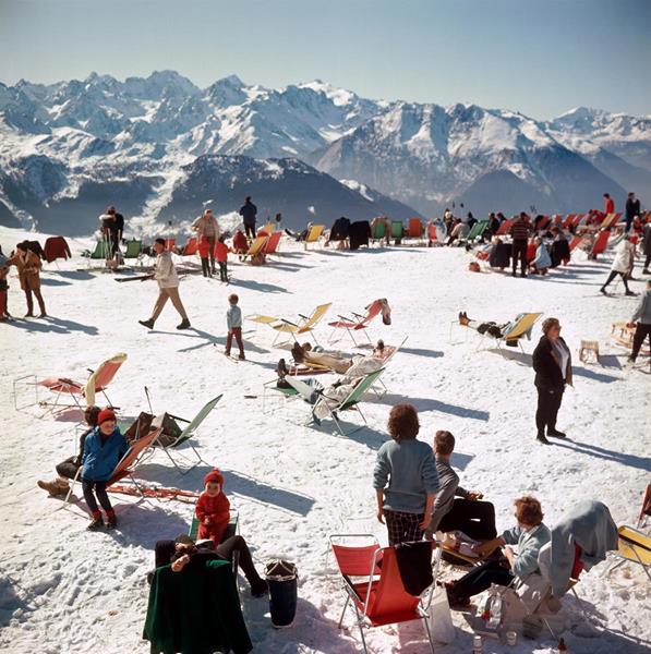 Verbier Vacation, 1964. Photo by Slim Aarons:Getty Images Gallery