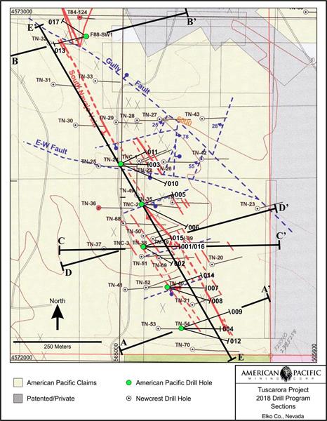 Tuscarora Plan Map 2018 Drilling