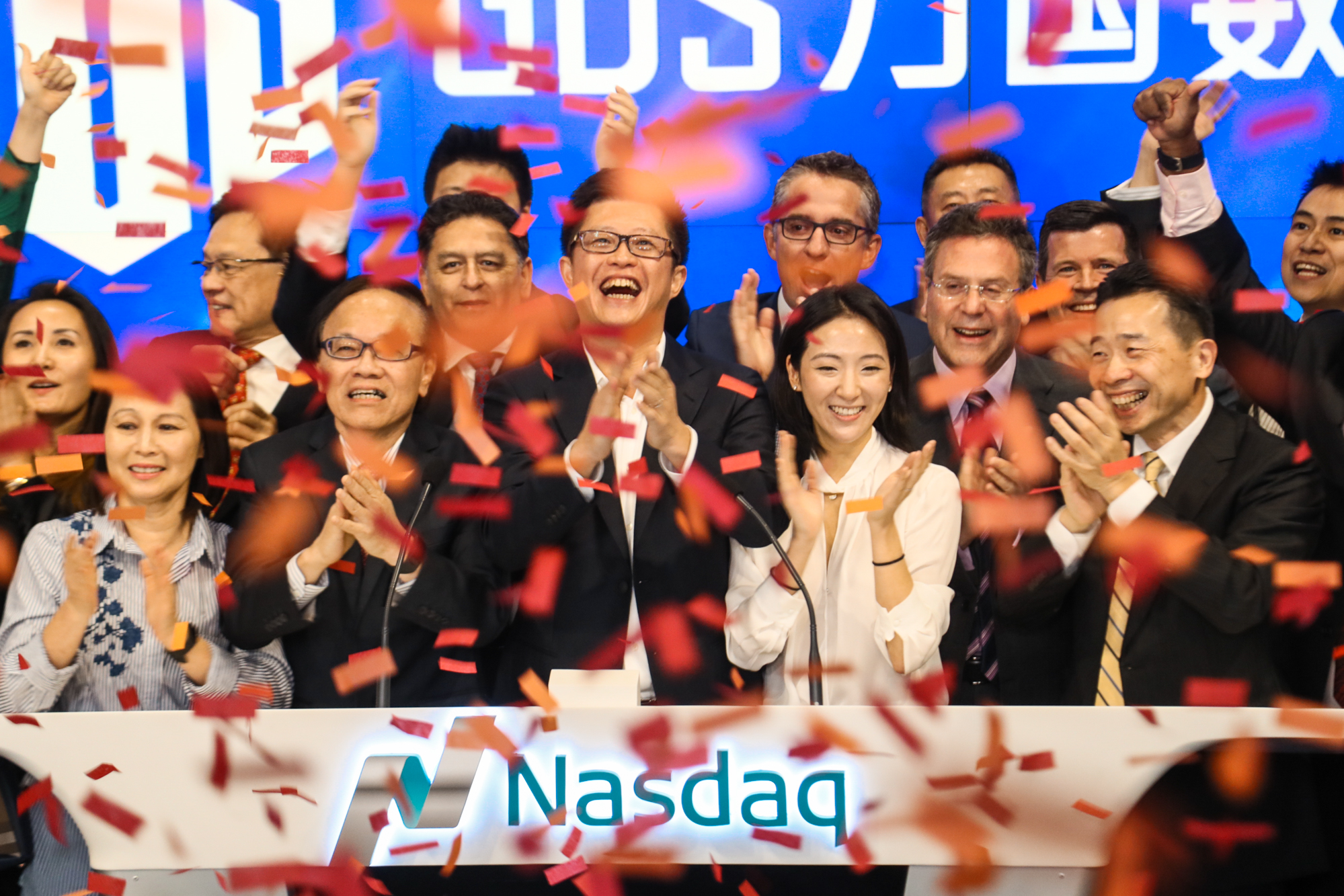 GDS Holdings Ltd. (Nasdaq: GDS) Rings The Nasdaq Stock Market Opening Bell in Celebration of its IPO