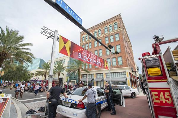 On the 14th July the Church of Scientology hosted a free block party in downtown Clearwater