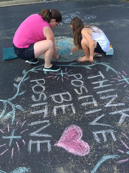 Chalk the Walks 2016 in Cary, IL