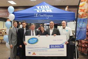 Healthy Ones® Partners with Inserra Supermarkets ShopRites to Support Diabetes Research