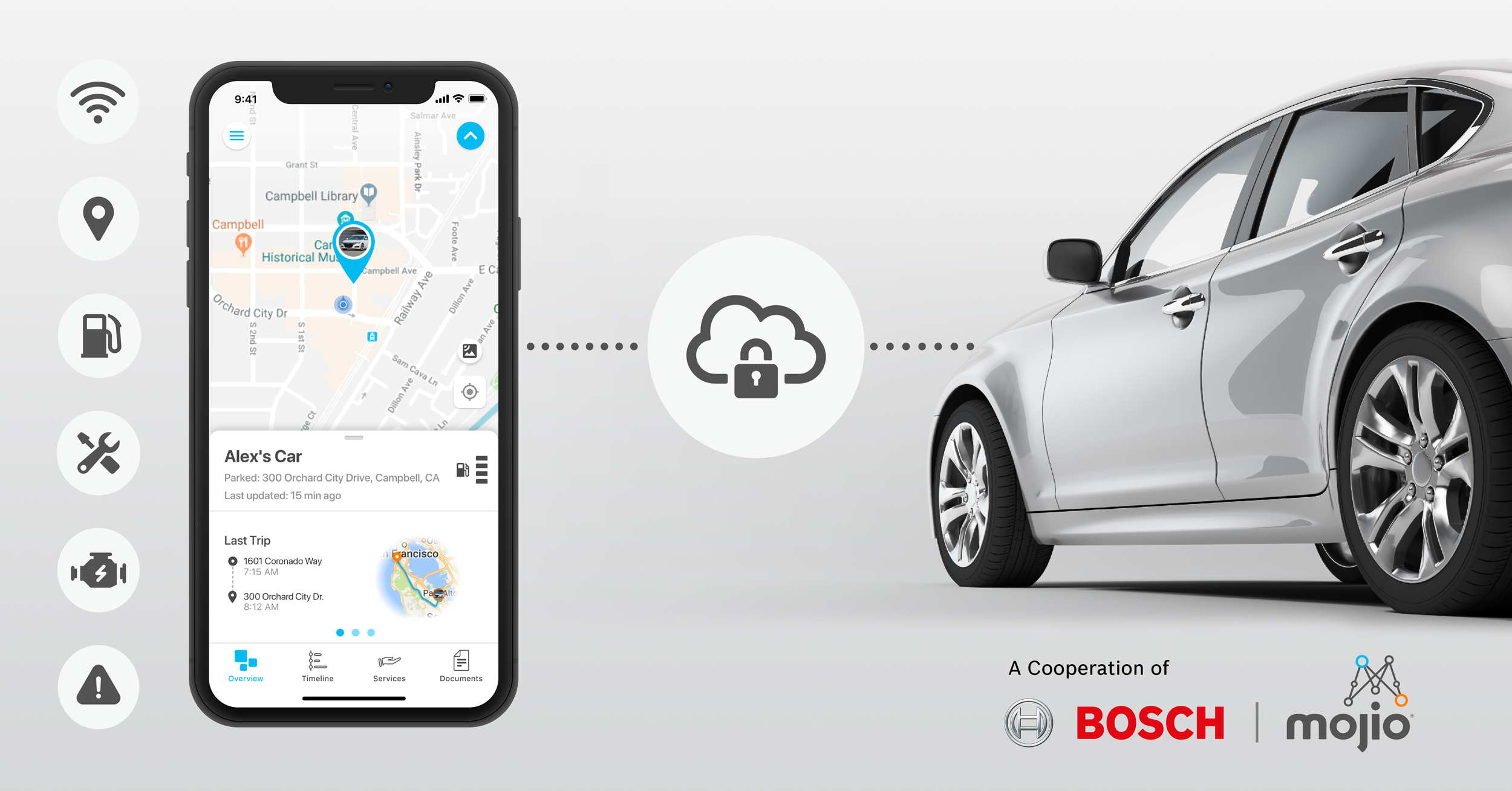 This new offering integrates Bosch’s connectivity control unit (CCU) with Mojio’s Telco-grade cloud platform, unlocking the ability for OEMs to launch and scale cost-effective connected services, while enabling the delivery of user experiences that enhance vehicle safety, reliability and convenience for their customers.