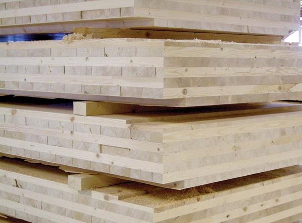 Stack of cross-laminated timber panels
Photo: FPInnovations

https://www.rethinkwood.com/tall-wood-mass-timber/products/cross-laminated-timber-clt
